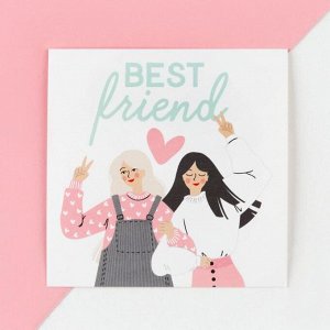 Набор подарочный "Best friends" плед и акс
