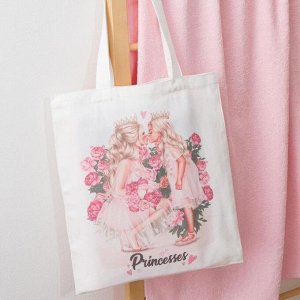 Полотенце в сумке Этель Blondy princess, 70х130 см, цвет розовый, 100% хлопок