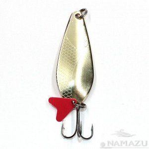 Блесна шум. Namazu Razor Eye, вес 18 г, цвет 02-03 (латунь-медь)/200/