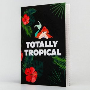 Тетрадь софт-тач А5, 40 листов, Totally tropical, Принцессы