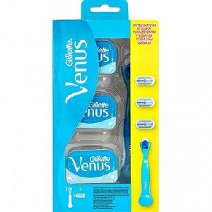 Станок бритвенный Venus smooth + сменные кассеты 3шт