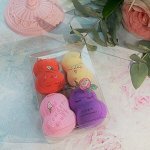 Спонжи 4шт для макияжа и контурирования лица &quot;Beauty - Set&quot;, цвет микс