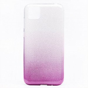 Чехол-накладка SC097 Gradient для "Huawei Honor 9S/Y5p" (black/silver)