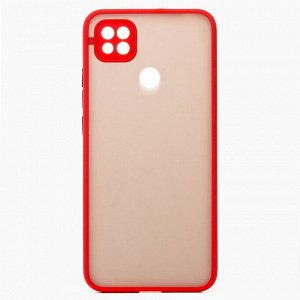 Чехол-накладка PC041 для "Xiaomi Redmi 9C" (red/black)