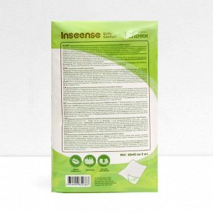 Пеленки впитывающие, одноразовые INSEENSE Daily Comfort 60х40см, 5 шт