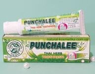 087698 Punchalee Fresh & Clean Thai Herb Toothpaste Травяная зубная паста в тубе, 35г