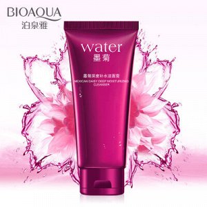 BIOAQUA WATER Средство для умывания с экстрактом хризантемы отбеливающее, 100г