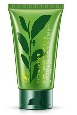 HCHANA GREEN TEA Увлажняющая пенка для умывания с зеленым чаем, 100 г