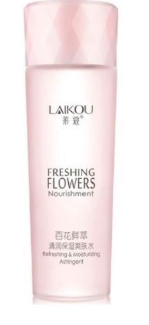 061173 Laikou Freshing Flowers Тонер увлажняющий с цветочными экстрактами,125 мл