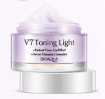 BIOAQUA V7 Увлажняющий крем для лица с тонирующим эффектом (Фиолетовый), 50 мл,12 шт/уп