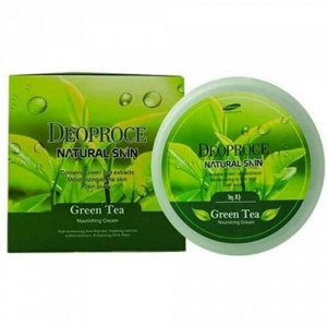 760475 DEOPROCE GREENTEA NOURISHING CREAM Питательный крем для лица и тела с зеленым чаем, 100г