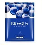 783529 BIOAQUA Маска-салфетка для лица с экстрактом черники, 30 г