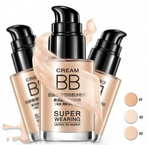 BIOAQUA BB Cream Корректирующий ВВ крем для лица (03 Светлый бежевый) , 30мл, 12шт/уп