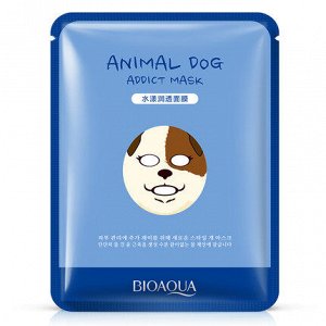 BIOAQUA ANIMAL DOG Аква маска-салфетка для лица, 30 г