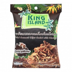 Чипсы кокосовые с шоколадом King Island 40г