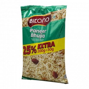 Закуска сладкая лапша PANEER BHUJIA Bicano 250г