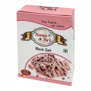 Соль черная Nano Sri 100г