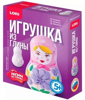 Игрушка из глины "Матрешка"