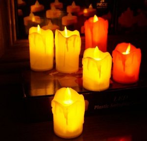 Набор светодиодных свеч.