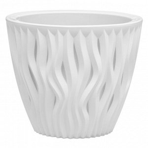 Горшок Вдохновение 4,5л белый/белый BMC