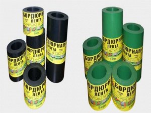 Бордюрная лента 0,45*10м черная