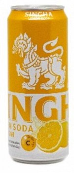 SINGHA &quot;LEMON SODA&quot;         содовая вода со вкусом Лимона