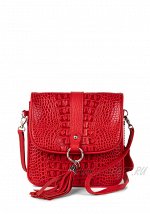 Модель №L84 | кожа | крокодил | красный | К209-4 | 28269