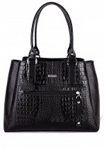 Модель №L127 | кожа | крокодил | черный | К209-1 | 28219