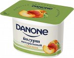 Данон Йогурт 110 Персик 2,9% 1/12 стакан