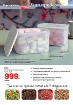 Акваконтроль 1,3 л прозрачный белый Tupperware® набор из 2шт