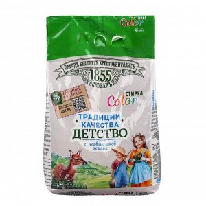 Порошок Традиции качества Детство Color, 2,4кг