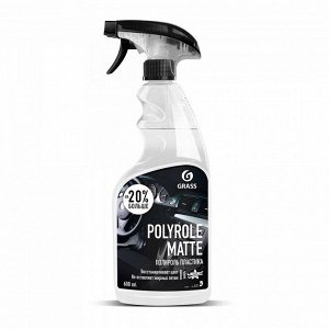 Полироль-очиститель пластика матовый "Polyrole Matte" ваниль 600 мл