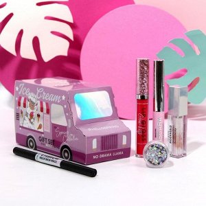 Beauty FOX Бьюти-фургончик с косметикой Beauty ice cream, 5 классных штучек для идеального макияжа