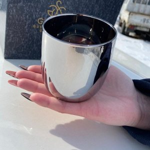 Набор стаканов Glasstar Радуга серебро / 6 шт. 310 мл