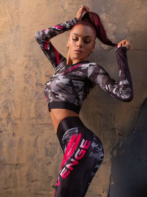 Рашгард Rashguard Midi Revenge Pink