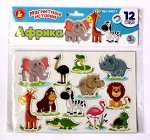 Магниты &quot;Африка&quot;. Серия Магнитные истории (европодвес, 4х20шт)
