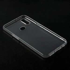 Чехол Qumann, для Samsung (А107) Galaxy A10s, силиконовый, прозрачный