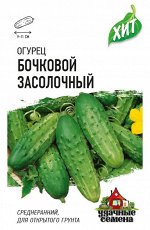 Огурец Бочковой F1 засолочный ПЧ, среднеранний корнишон, 9-11см ХИТ 0,3гр Гавриш/ЦВ