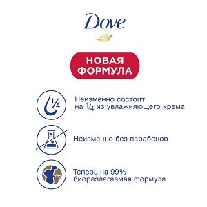 Мыло-крем жидкое DOVE 250мл Бессульфатное Красота и уход