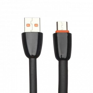 Кабель Red Line, Micro USB - USB, 2 A, 0.2 м, черный