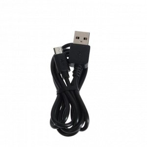 Кабель Prime Line 7202, micro USB - USB, 1 А, 1 м, чёрный