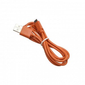 Кабель Red Line, Micro USB - USB, 1 А, 1 м, оранжевый