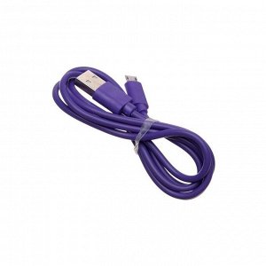 Кабель Red Line, Micro USB - USB, 1 А, 1 м, фиолетоый