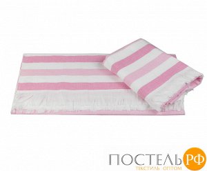 H0000824 Махровое полотенце 50x90 "STRIPE", розовый, 100% Хлопок 340 гр/м2