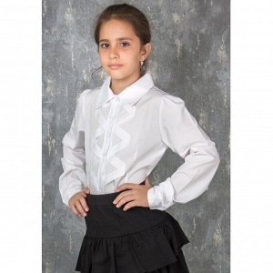Блузка для девочки школьная