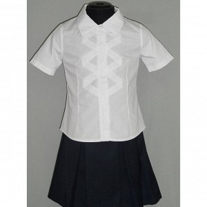 Блузка для девочки школьная