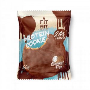 Fit Kit  Protein chocolate сookie 24%, 50 г (24шт/кор) (Апельсиновый нектар)