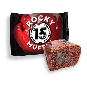 Mr. Djemius Zero Rocky Muffin Маффин, 55 г/8шт (Двойной шоколад)