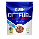 USN Diet Fuel ULTRALEAN, 450 г (Vanilla) Заменители пищи