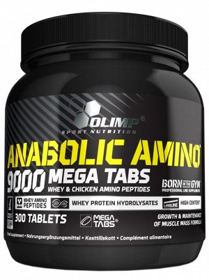 Olimp Anabolic Amino 9000 Mega Tabs, 300 tabs.